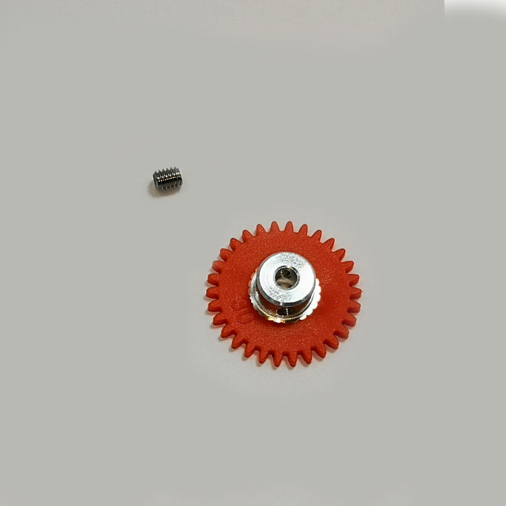 SPUR GEAR PLASTIC 30 TEETH DIA.17 mm (orange)