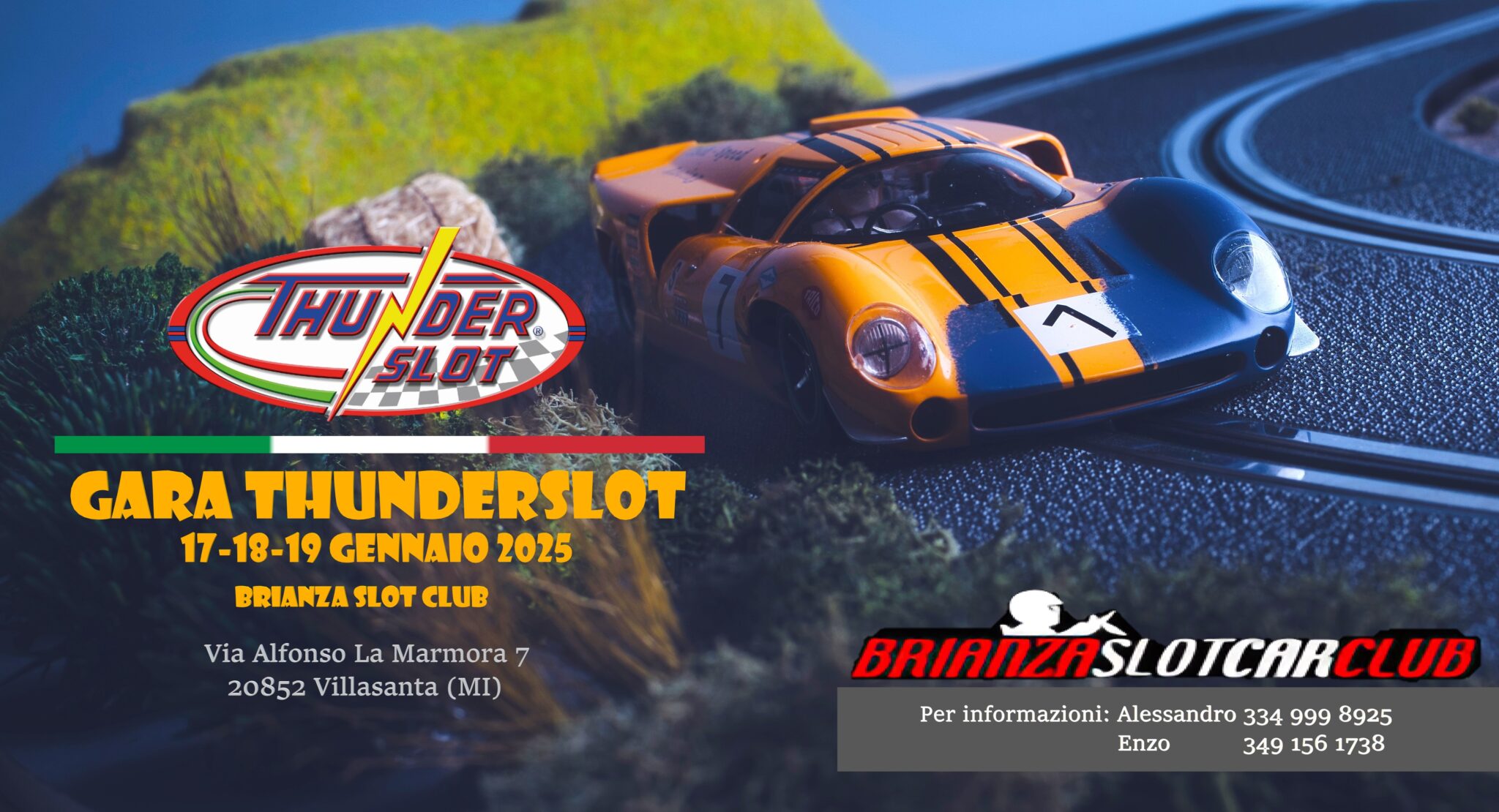 THUNDERSLOT COMPETITION – Brianza Club 17 – 18 – 19 January