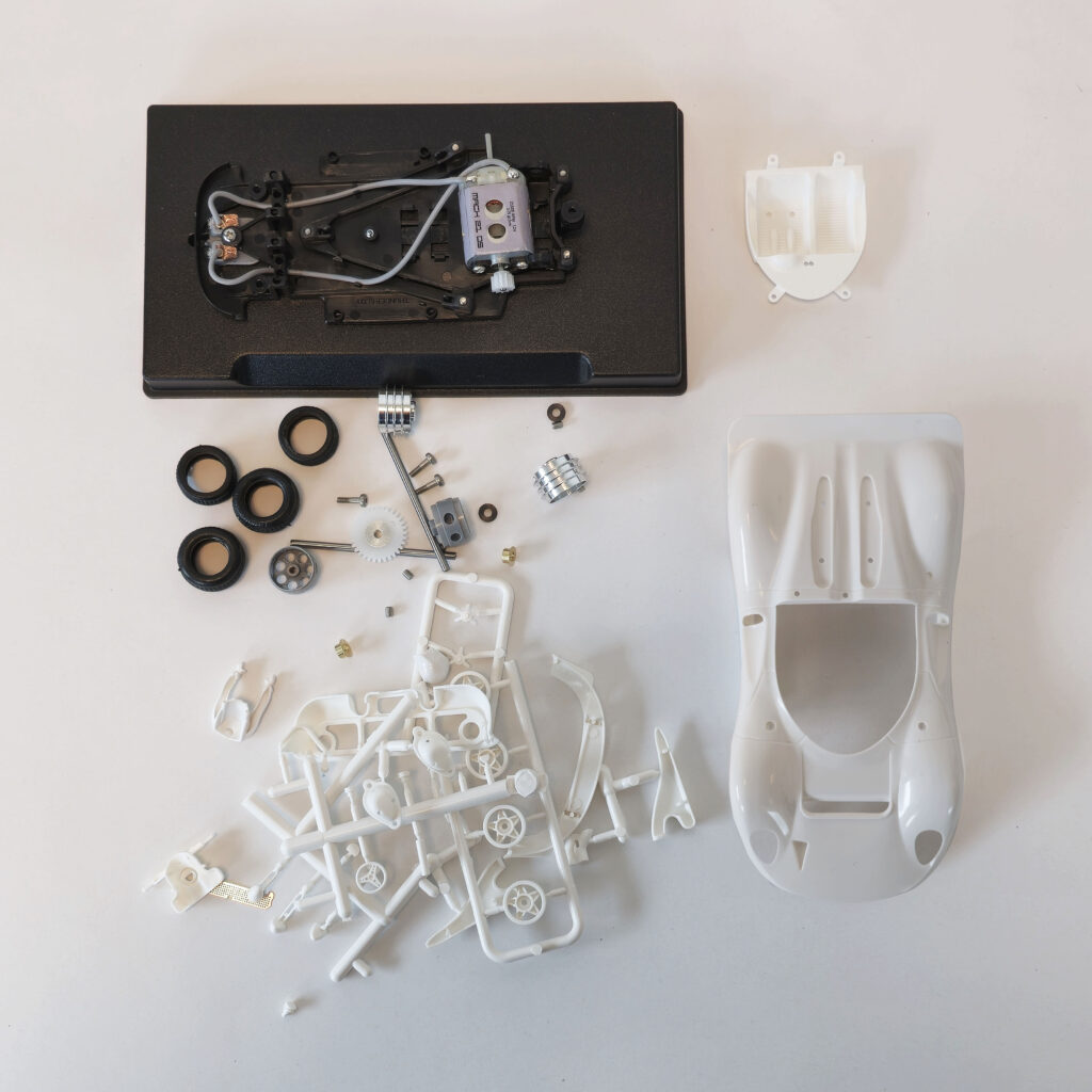 Can-Am 350 complete white body front headlights version