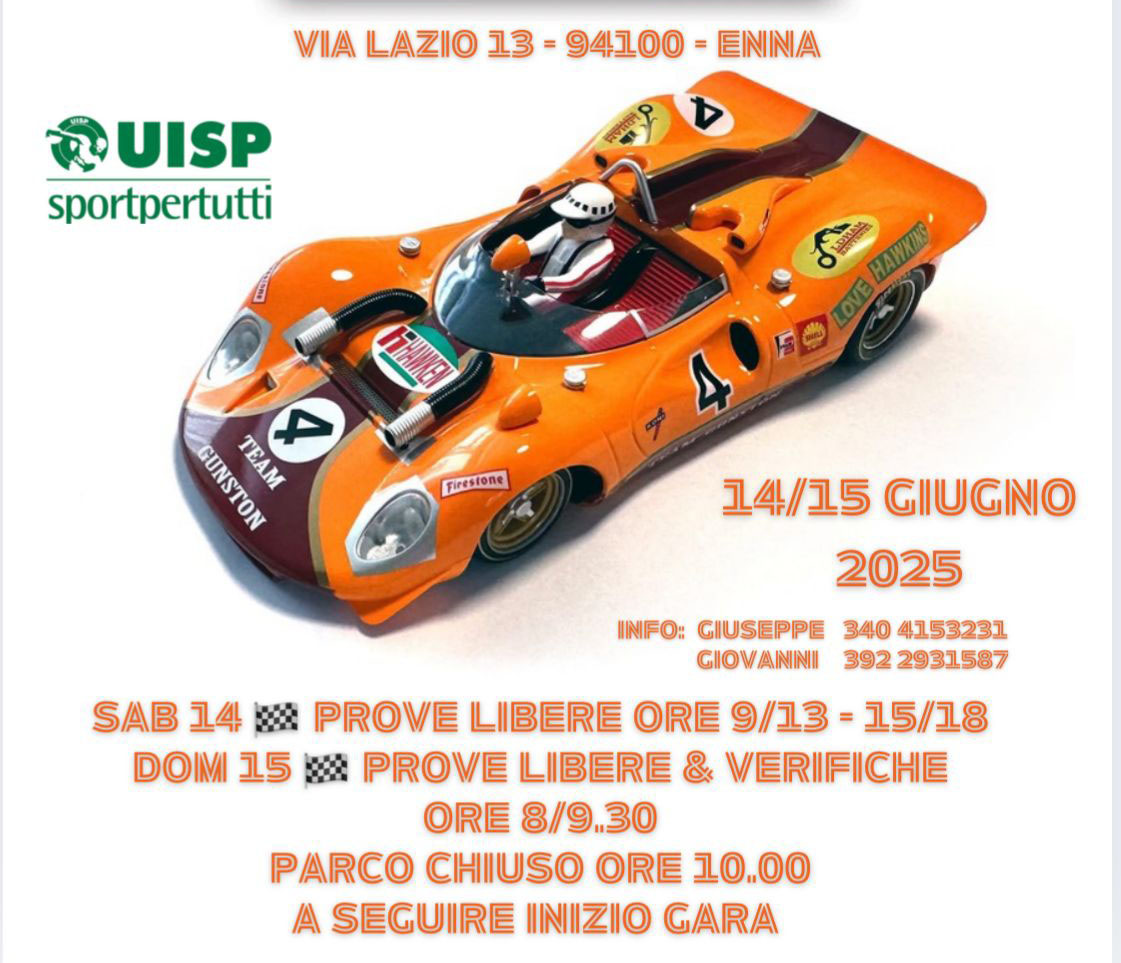 CAMPIONATO ITALIANO THUNDERSLOT – Girone Sicilia 3 Tappa
